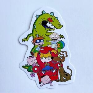5/$10  90’s Vintage Cartoons Waterproof New Vinyl Sticker Decal